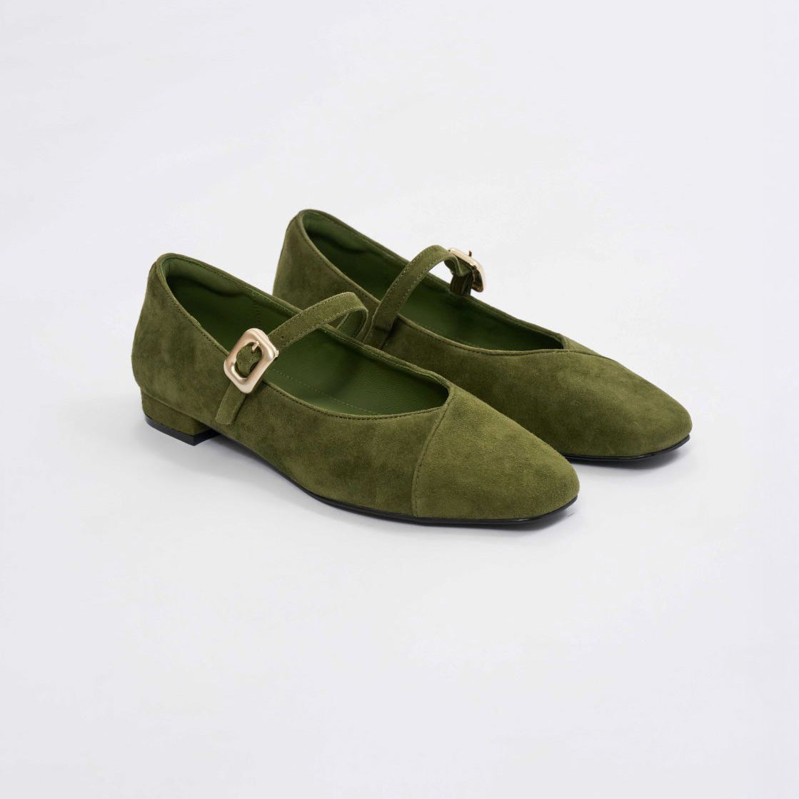 Aura Mary Jane - Olive