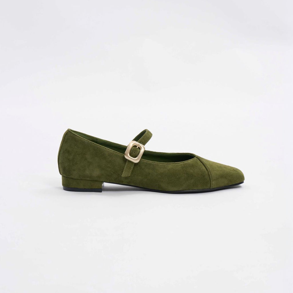 Aura Mary Jane - Olive