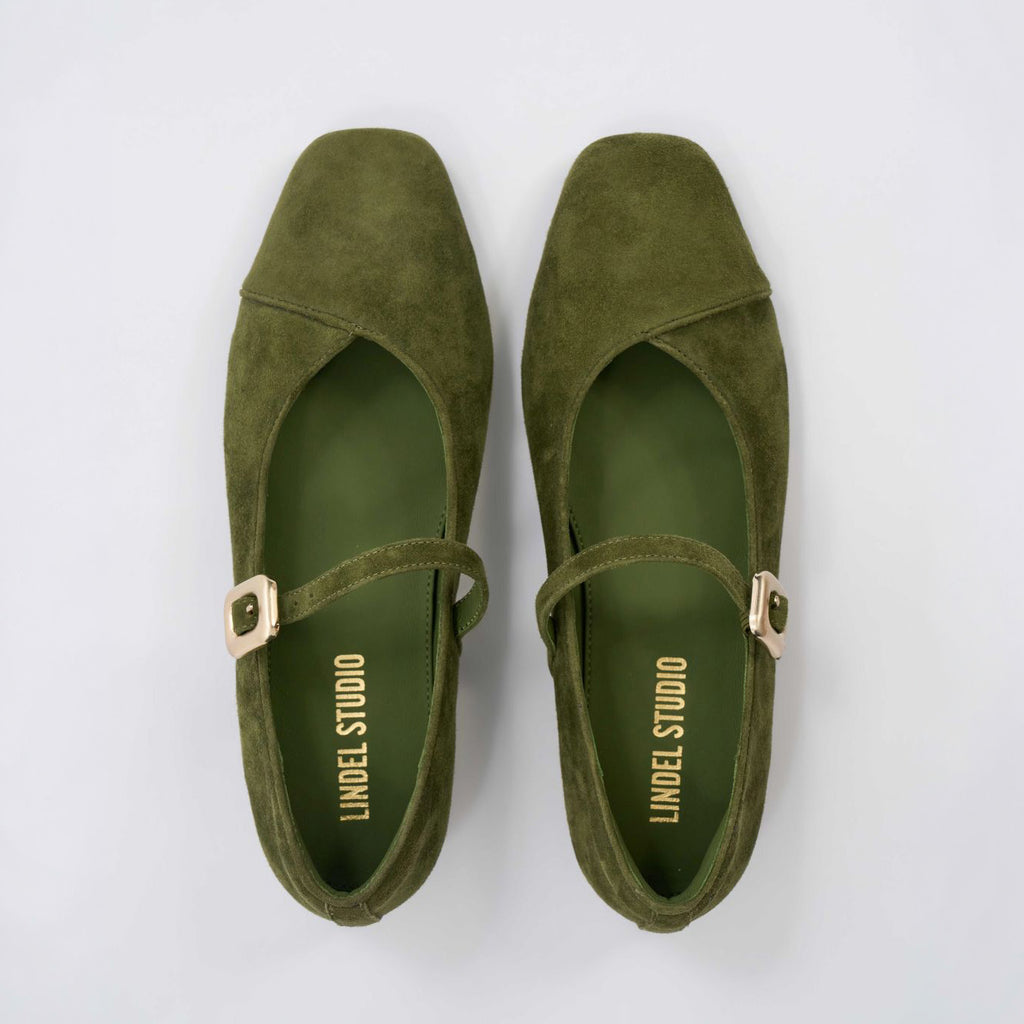 Aura Mary Jane - Olive